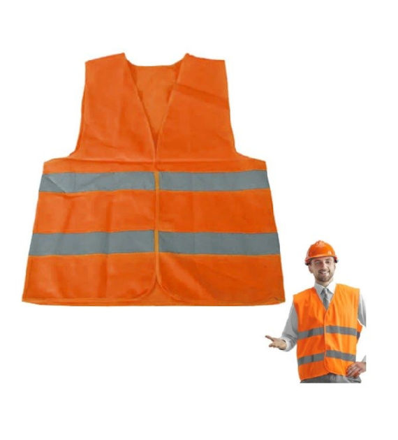 Kamizelka odblaskowa pomarańczowa XXL *10026* xj