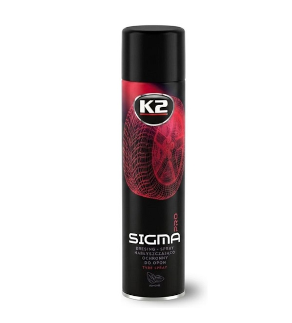 K2 SIGMA AERO PRO - dressing, nabłyszczanie opon spray 600ml   (D1102)