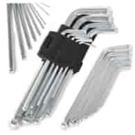 Klucze imbus kulowe 9-el.  *11283* xj