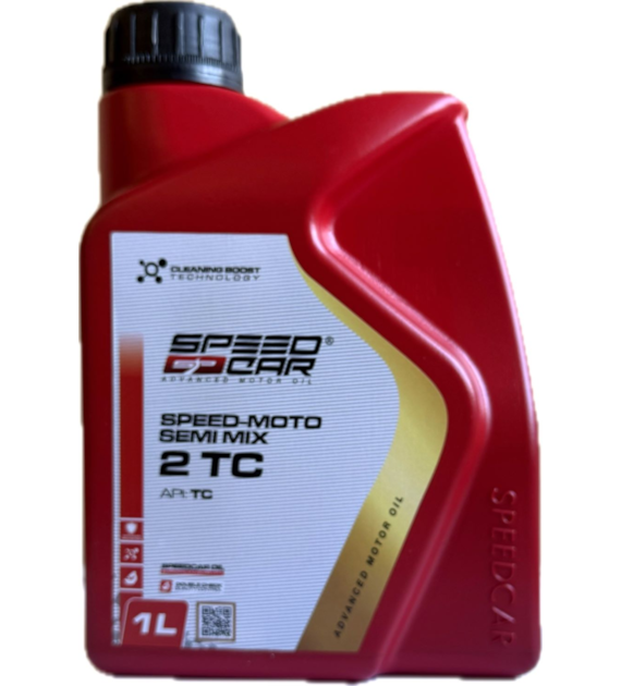 Olej AGROOIL SPEED-MOTO 2T MIX SEMI TC 1l