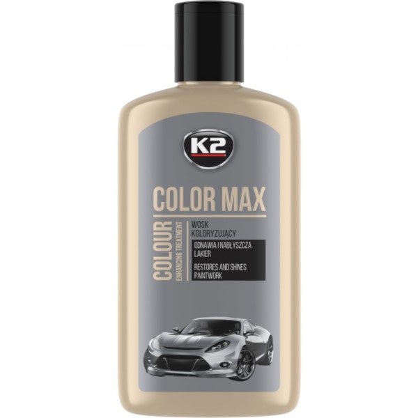 K2 Color Max wosk srebrny 250ml    (K020SILVER)