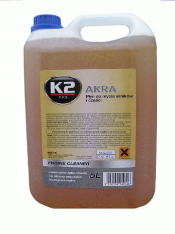 K2 AKRA płyn do mycia silników kanister 5l   (K175)