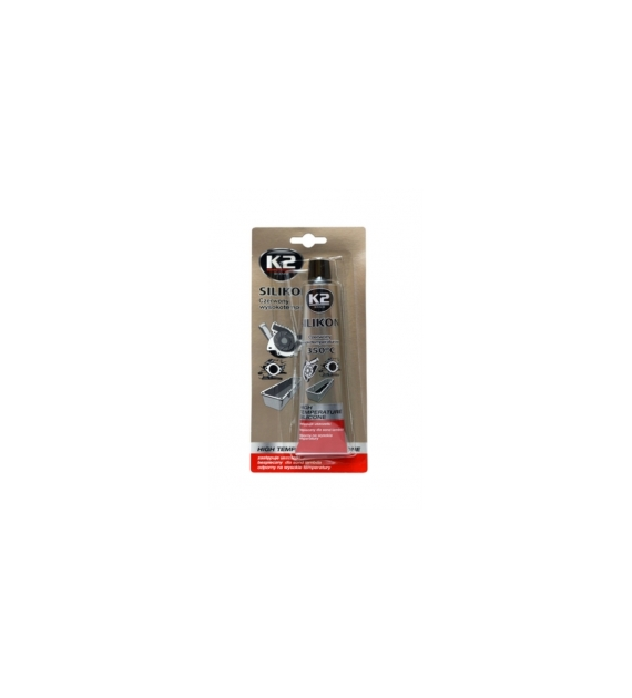 K2 Silikon czerwony 350C 85g    (B2400N) (op. 12szt)