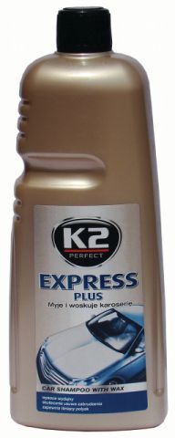 Szampon K2 Express Plus  z woskiem 1L   (K141)