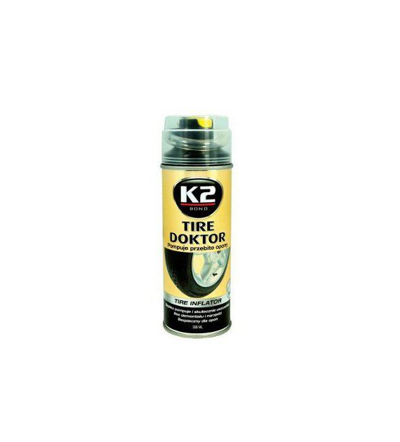 K2 TIRE DOCTOR uszczelniacz opon , koło zapasowe 400ml   (B310)