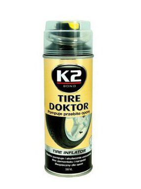 K2 TIRE DOCTOR uszczelniacz opon , koło zapasowe 400ml   (B310)