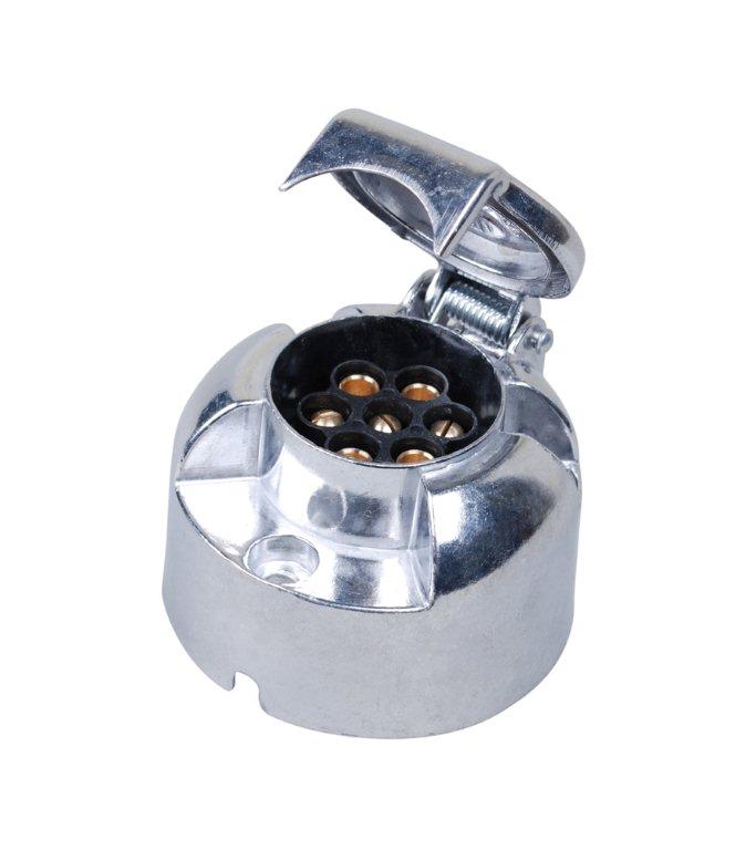 Gniazdo przyczepy aluminiowe 7-PIN