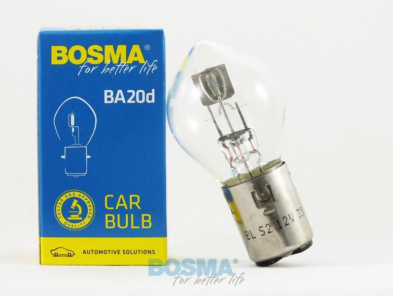 Żarówka 12V 35/35W Ba20d bez kołn.Bosma *1185*