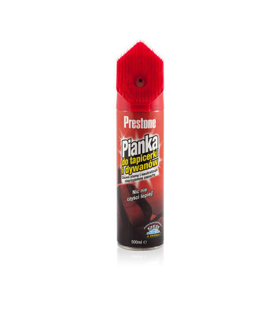 Prestone AS345 pianka do czyszczenia tapicerki+szczotka 500ml