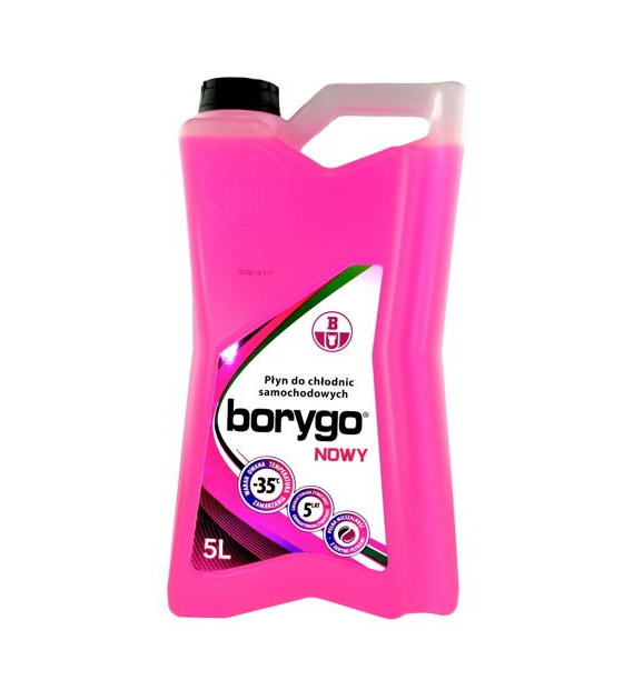 Borygo 5l op.4szt.(różowe) Nowy