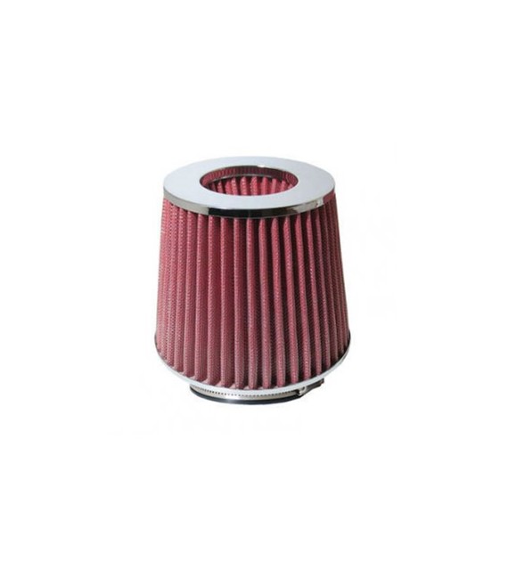 Filtr  powietrza stożkowy sportowy- chrom (3 adaptery ) Carmotion *86007*