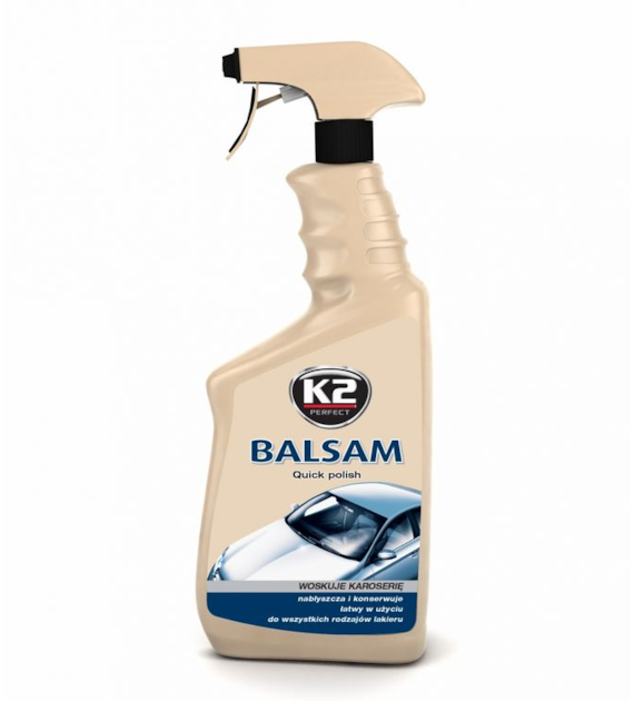 K2 BALSAM - silikonowe mleczko do karoserii 700ml   opak. 12szt.!!!!!   (K010M)