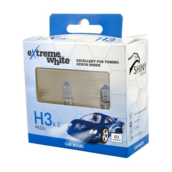 Żarówka 12V H3  55W EXTREME WHITE TWIN BOX *8399* bosma