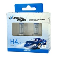 Żarówka 12V H4  60/55W P43t EXTREME WHITE TWIN Bosma *8412*