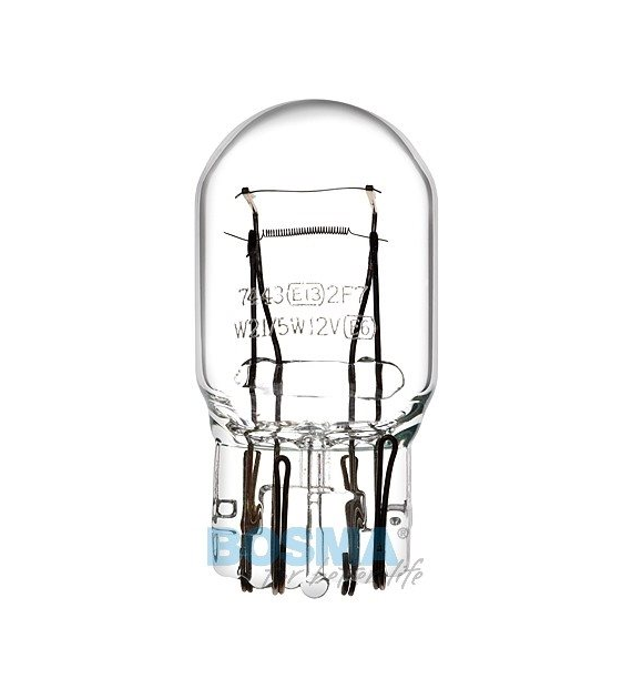 Żarówka 12V 21/5  T20q Bosma całoszklana *0126*