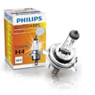 Żarówka 12V H4  60/55W Philips Premium+30% kartonik