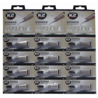 K2 BONDIX szybki klej (jak SUPER GLUE) *wypisywać po 12szt!*  3g   (B1000)