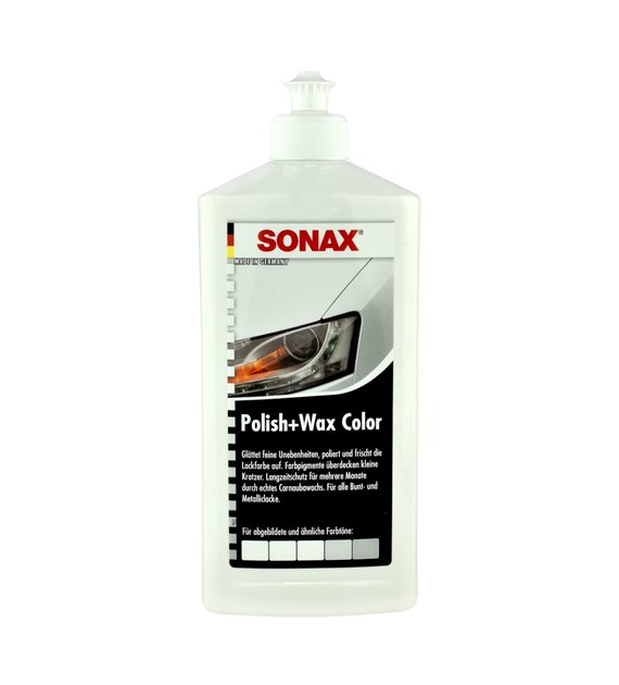 SONAX Polish&Wax wosk kolor. biały 500ml (296000)