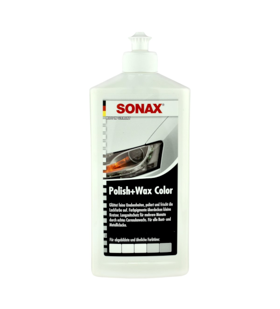 SONAX Polish&Wax wosk kolor. biały 500ml (296000)