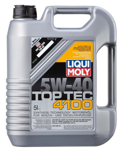 Liqui Moly olej silnikowy 5W/40 TOP TEC 4100 5L