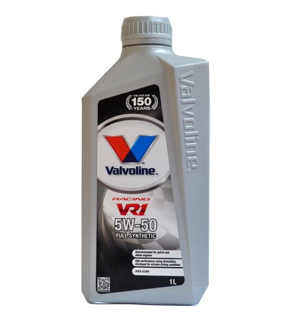 Olej Valvoline VR1 RACING 5W/50 1l