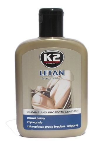 K2 Letan do skóry pielęgnuje, czyści, nabłyszcza 250ml   (K202N)