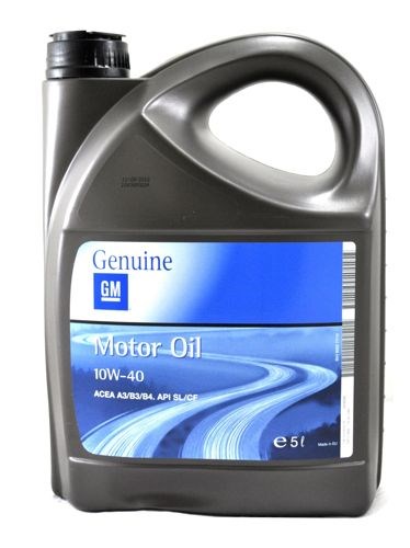 Olej Opel GM 10W/40 5L